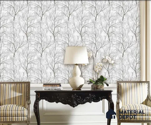 217005 | 10 Meter x 21 Inches Nature Look Wallpaper - 57.37 Sq. Ft. | Minimum 15% wastage during installation