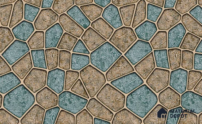 217006 | 10 Meter x 21 Inches Patterned Look Wallpaper - 57.37 Sq. Ft. | Minimum 15% wastage during installation