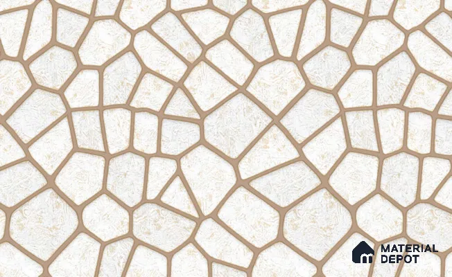217008 | 10 Meter x 21 Inches Patterned Look Wallpaper - 57.37 Sq. Ft. | Minimum 15% wastage during installation