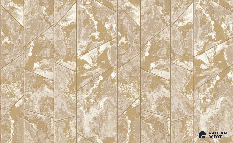 217013 | 10 Meter x 21 Inches Patterned Look Wallpaper - 57.37 Sq. Ft. | Minimum 15% wastage during installation