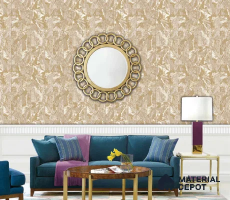 217013 | 10 Meter x 21 Inches Patterned Look Wallpaper - 57.37 Sq. Ft. | Minimum 15% wastage during installation