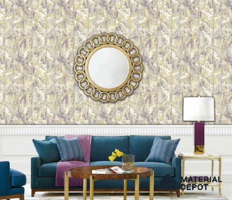 217014 | 10 Meter x 21 Inches Patterned Look Wallpaper - 57.37 Sq. Ft. | Minimum 15% wastage during installation