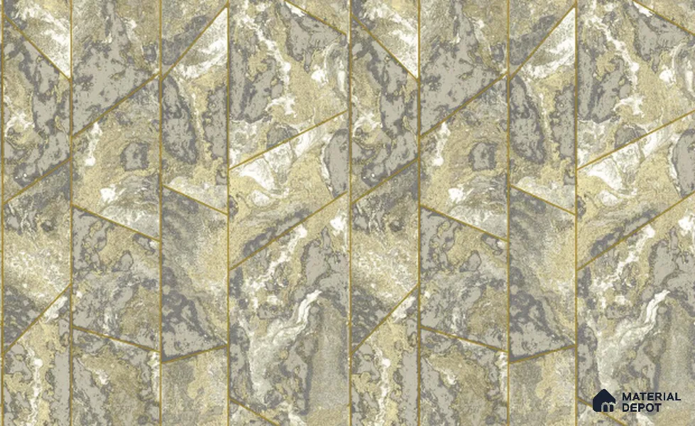 217015 | 10 Meter x 21 Inches Patterned Look Wallpaper - 57.37 Sq. Ft. | Minimum 15% wastage during installation
