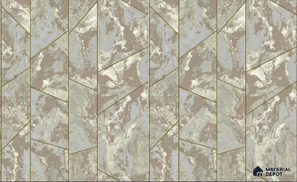 217016 | 10 Meter x 21 Inches Patterned Look Wallpaper - 57.37 Sq. Ft. | Minimum 15% wastage during installation