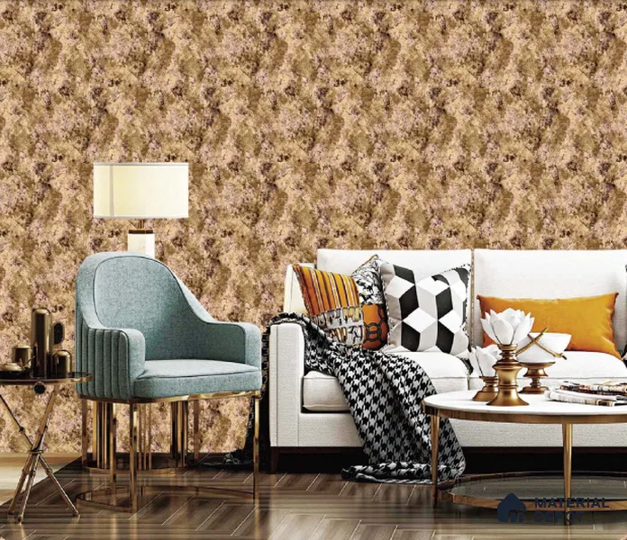 217017 | 10 Meter x 21 Inches Patterned Look Wallpaper - 57.37 Sq. Ft. | Minimum 15% wastage during installation