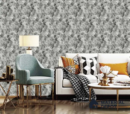 217020 | 10 Meter x 21 Inches Patterned Look Wallpaper - 57.37 Sq. Ft. | Minimum 15% wastage during installation