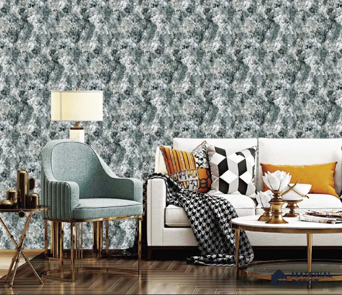217021 | 10 Meter x 21 Inches Patterned Look Wallpaper - 57.37 Sq. Ft. | Minimum 15% wastage during installation