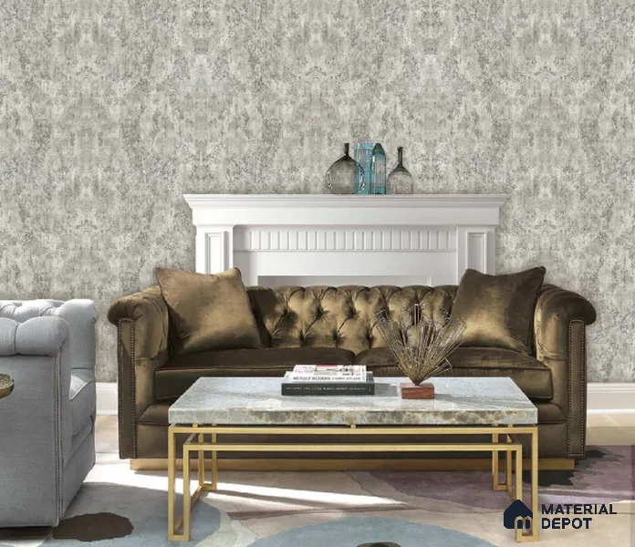 217026 | 10 Meter x 21 Inches Patterned Look Wallpaper - 57.37 Sq. Ft. | Minimum 15% wastage during installation