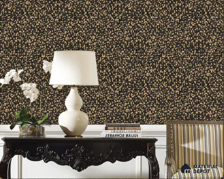 217029 | 10 Meter x 21 Inches Patterned Look Wallpaper - 57.37 Sq. Ft. | Minimum 15% wastage during installation