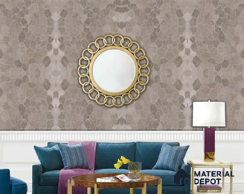 217037 | 10 Meter x 21 Inches Patterned Look Wallpaper - 57.37 Sq. Ft. | Minimum 15% wastage during installation