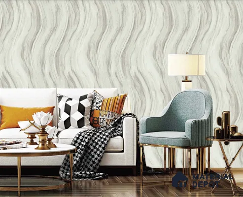 217042 | 10 Meter x 21 Inches Patterned Look Wallpaper - 57.37 Sq. Ft. | Minimum 15% wastage during installation