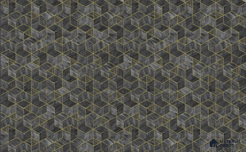 217047 | 10 Meter x 21 Inches Geometric Look Wallpaper - 57.37 Sq. Ft. | Minimum 15% wastage during installation