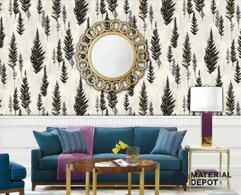217056 | 10 Meter x 21 Inches Nature Look Wallpaper - 57.37 Sq. Ft. | Minimum 15% wastage during installation