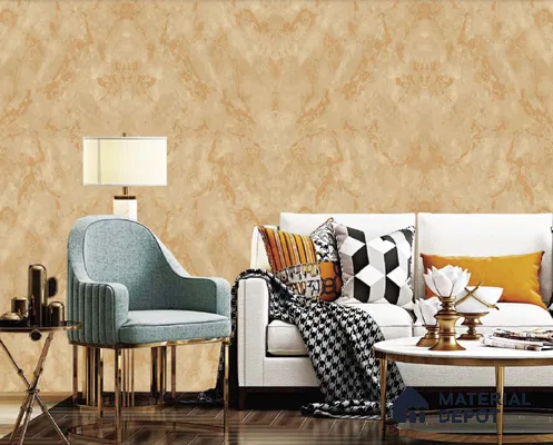 217061 | 10 Meter x 21 Inches Marble Look Wallpaper - 57.37 Sq. Ft. | Minimum 10% wastage during installation