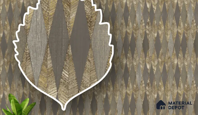 220327 | 10 Meter x 21 Inches Patterned Look Wallpaper - 57.41 Sq. Ft. | Minimum 15% wastage during installation