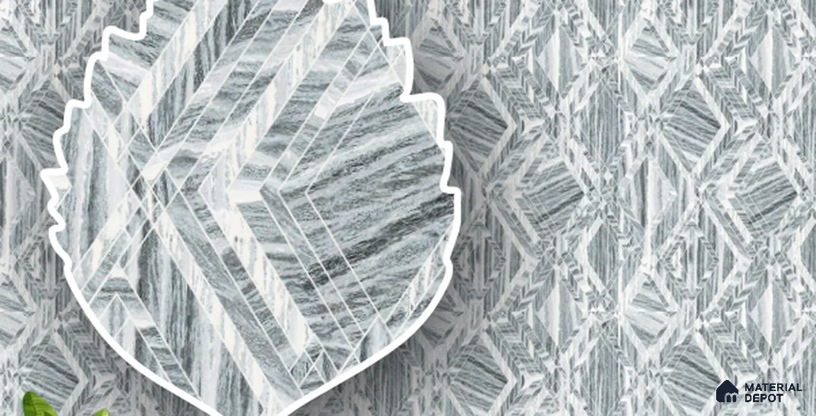 220307 | 10 Meter x 21 Inches Abstract Look Wallpaper - 57.41 Sq. Ft. | Minimum 15% wastage during installation