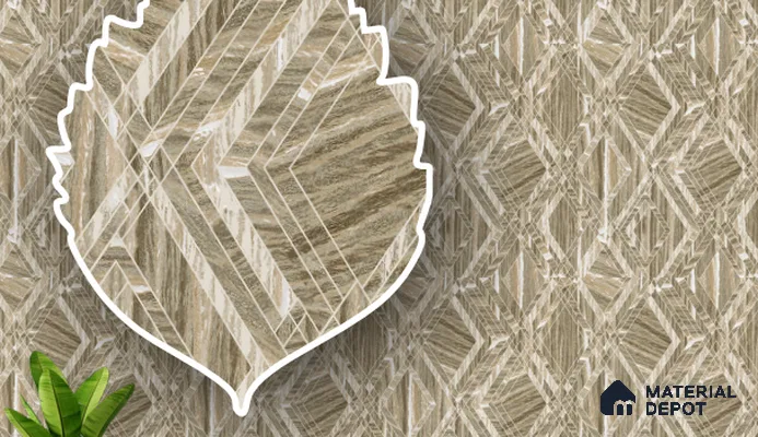 220324 | 10 Meter x 21 Inches Abstract Look Wallpaper - 57.41 Sq. Ft. | Minimum 15% wastage during installation