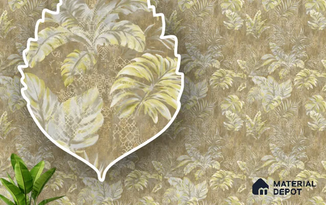 220341 | 10 Meter x 21 Inches Florals Look Wallpaper - 57.41 Sq. Ft. | Minimum 15% wastage during installation