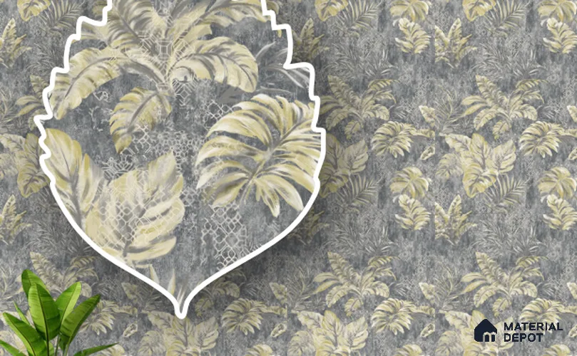 220353 | 10 Meter x 21 Inches Florals Look Wallpaper - 57.41 Sq. Ft. | Minimum 15% wastage during installation