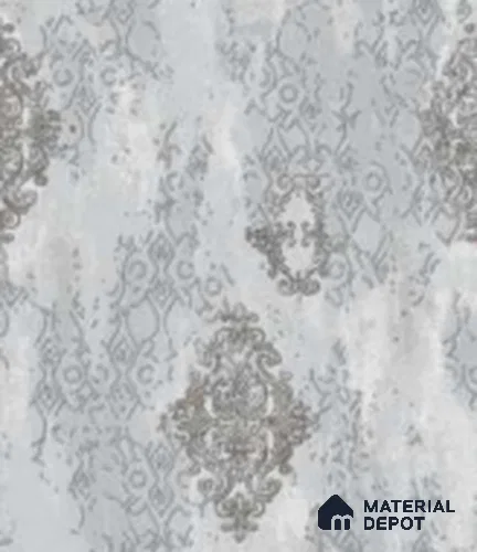 221-1 | 10 Meter x 21 Inches Damask Look Wallpaper - 57.05 Sq. Ft. | Minimum 15% wastage during installation