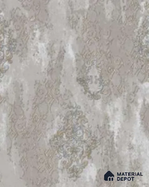 221-3 | 10 Meter x 21 Inches Damask Look Wallpaper - 57.05 Sq. Ft. | Minimum 15% wastage during installation