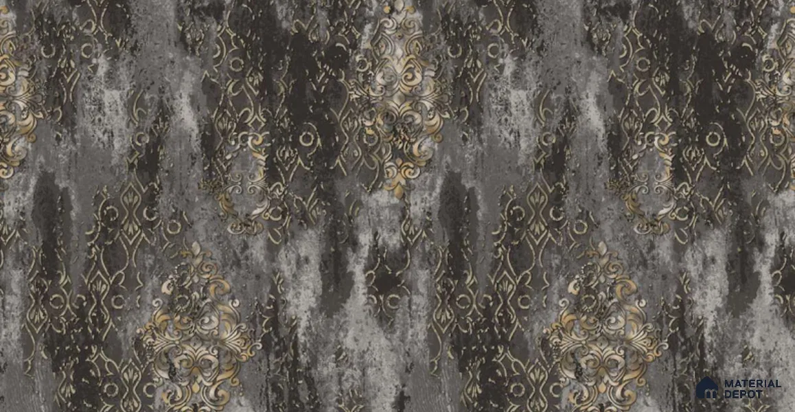 221-4 | 10 Meter x 21 Inches Damask Look Wallpaper - 57.05 Sq. Ft. | Minimum 15% wastage during installation