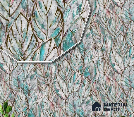 23707 | 10 Meter x 21 Inches Florals Look Wallpaper - 57.05 Sq. Ft. | Minimum 15% wastage during installation