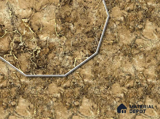 23732 | 10 Meter x 21 Inches Marble Look Wallpaper - 57.05 Sq. Ft. | Minimum 10% wastage during installation