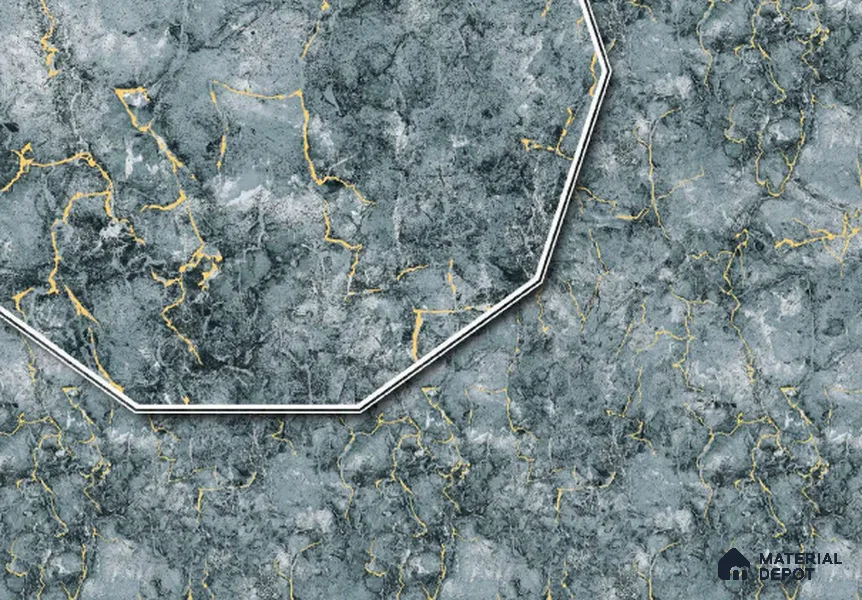 23735 | 10 Meter x 21 Inches Marble Look Wallpaper - 57.05 Sq. Ft. | Minimum 10% wastage during installation