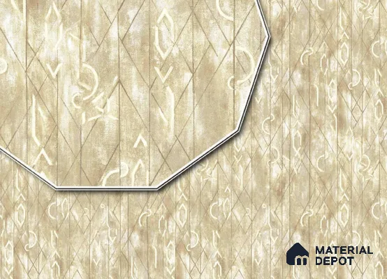 23740 | 10 Meter x 21 Inches Geometric Look Wallpaper - 57.05 Sq. Ft. | Minimum 15% wastage during installation