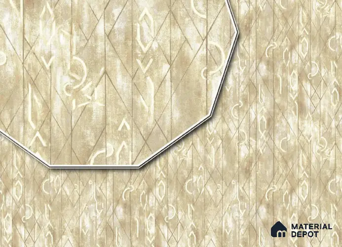 23740 | 10 Meter x 21 Inches Geometric Look Wallpaper - 57.05 Sq. Ft. | Minimum 15% wastage during installation
