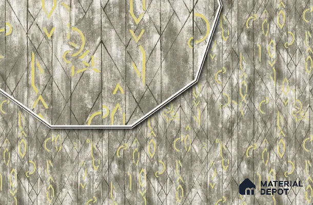 23742 | 10 Meter x 21 Inches Geometric Look Wallpaper - 57.05 Sq. Ft. | Minimum 15% wastage during installation
