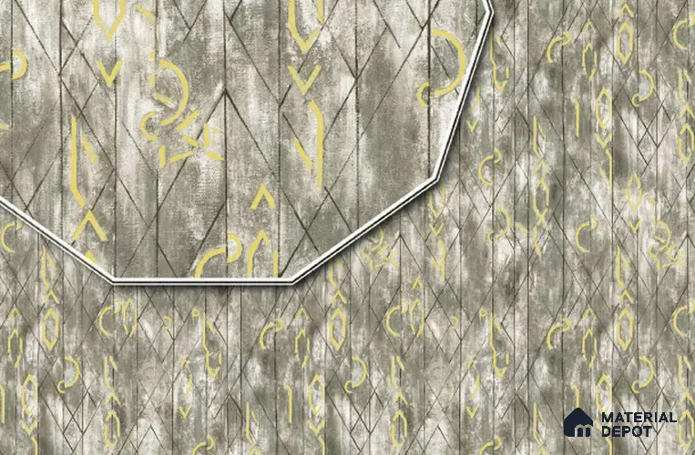 23742 | 10 Meter x 21 Inches Geometric Look Wallpaper - 57.05 Sq. Ft. | Minimum 15% wastage during installation