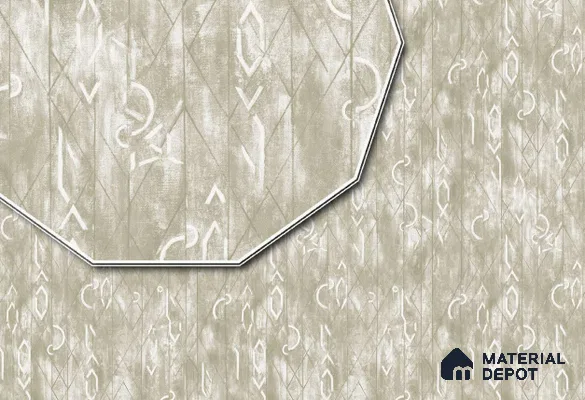 23743 | 10 Meter x 21 Inches Geometric Look Wallpaper - 57.05 Sq. Ft. | Minimum 15% wastage during installation