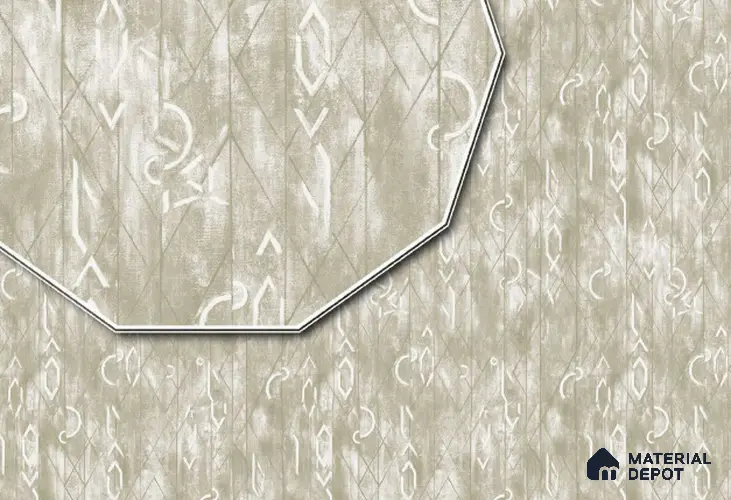 23743 | 10 Meter x 21 Inches Geometric Look Wallpaper - 57.05 Sq. Ft. | Minimum 15% wastage during installation