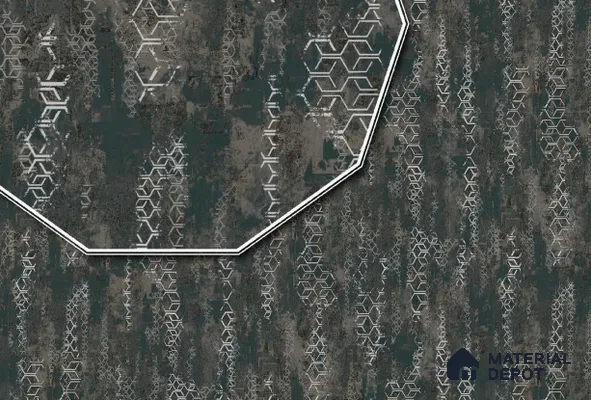23745 | 10 Meter x 21 Inches Patterned Look Wallpaper - 57.05 Sq. Ft. | Minimum 15% wastage during installation
