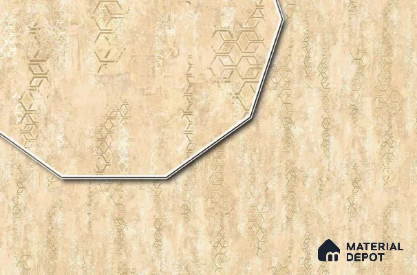 23747 | 10 Meter x 21 Inches Patterned Look Wallpaper - 57.05 Sq. Ft. | Minimum 15% wastage during installation