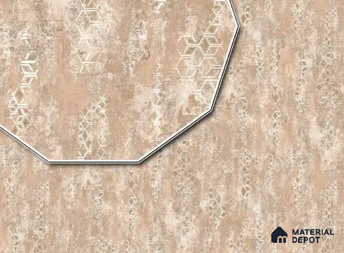 23748 | 10 Meter x 21 Inches Patterned Look Wallpaper - 57.05 Sq. Ft. | Minimum 15% wastage during installation