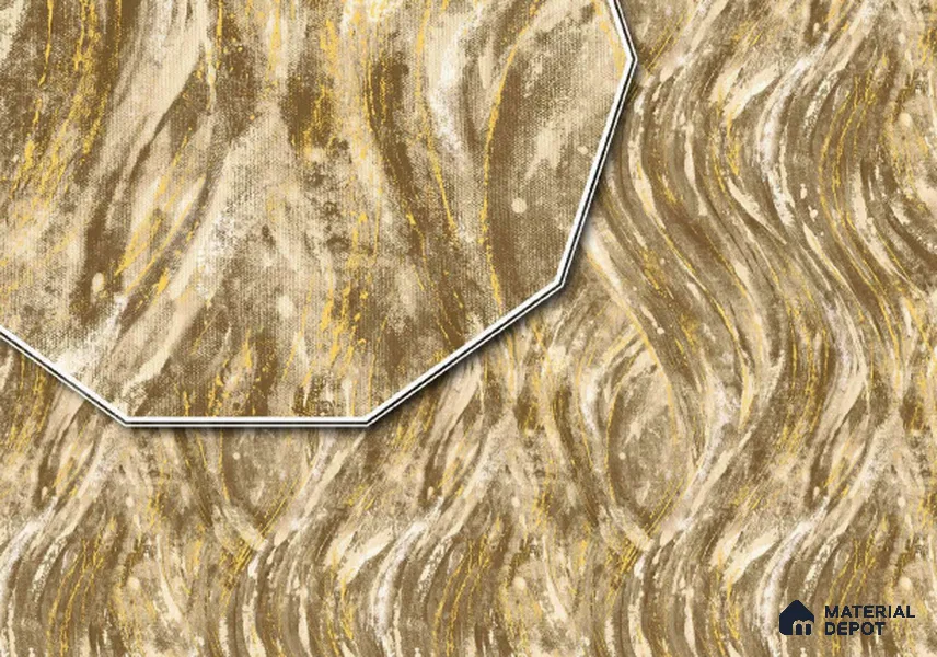 23751 | 10 Meter x 21 Inches Marble Look Wallpaper - 57.05 Sq. Ft. | Minimum 10% wastage during installation