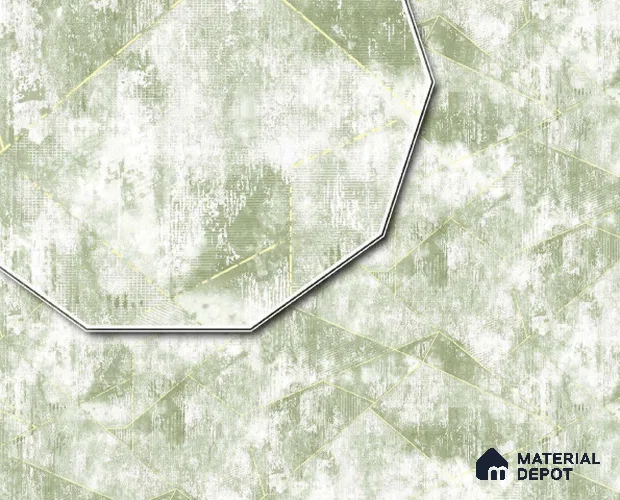 23757 | 10 Meter x 21 Inches Geometric Look Wallpaper - 57.05 Sq. Ft. | Minimum 15% wastage during installation