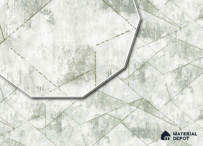 23759 | 10 Meter x 21 Inches Geometric Look Wallpaper - 57.05 Sq. Ft. | Minimum 15% wastage during installation