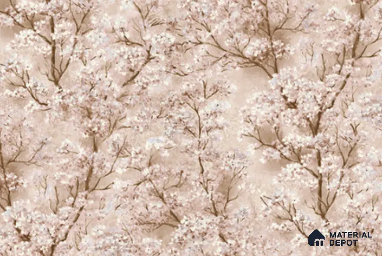23804 | 10 Meter x 21 Inches Florals Look Wallpaper - 57.41 Sq. Ft. | Minimum 15% wastage during installation