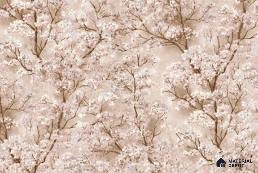 23804 | 10 Meter x 21 Inches Florals Look Wallpaper - 57.41 Sq. Ft. | Minimum 15% wastage during installation