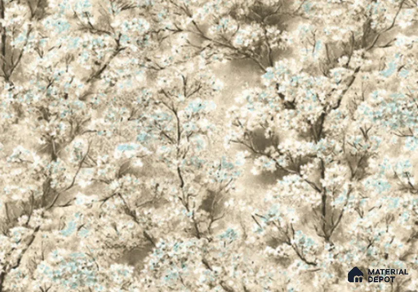 23805 | 10 Meter x 21 Inches Florals Look Wallpaper - 57.41 Sq. Ft. | Minimum 15% wastage during installation