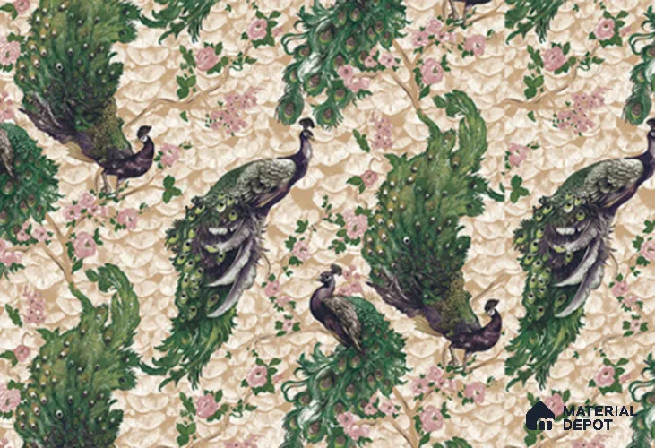 23816 | 10 Meter x 21 Inches Animal Print Look Wallpaper - 57.41 Sq. Ft. | Minimum 15% wastage during installation