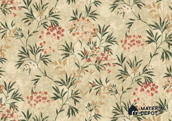 23822 | 10 Meter x 21 Inches Florals Look Wallpaper - 57.41 Sq. Ft. | Minimum 15% wastage during installation