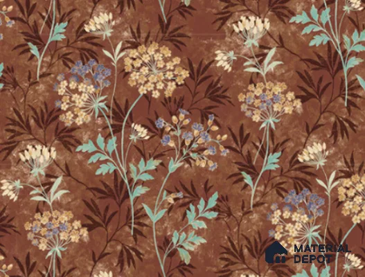 23824 | 10 Meter x 21 Inches Florals Look Wallpaper - 57.41 Sq. Ft. | Minimum 15% wastage during installation