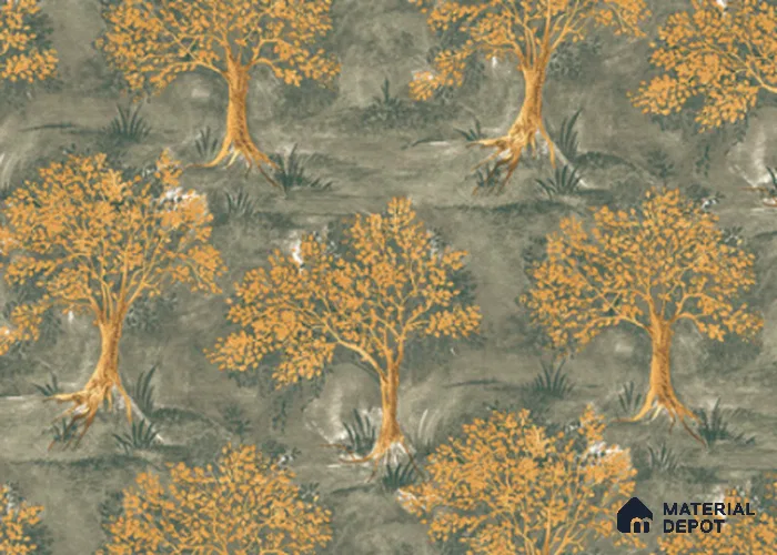 23837 | 10 Meter x 21 Inches Tropical Look Wallpaper - 57.41 Sq. Ft. | Minimum 15% wastage during installation