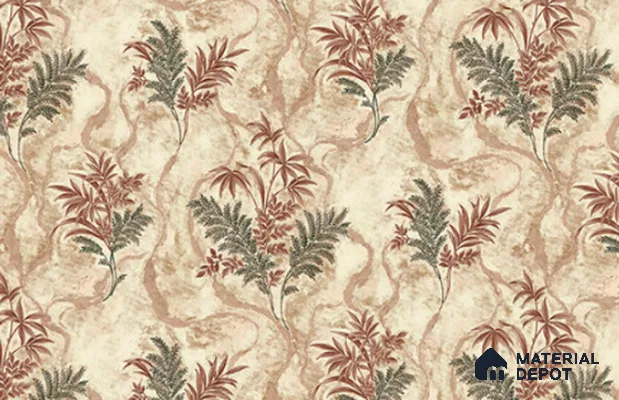 23846 | 10 Meter x 21 Inches Florals Look Wallpaper - 57.41 Sq. Ft. | Minimum 15% wastage during installation