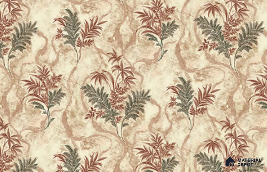 23846 | 10 Meter x 21 Inches Florals Look Wallpaper - 57.41 Sq. Ft. | Minimum 15% wastage during installation